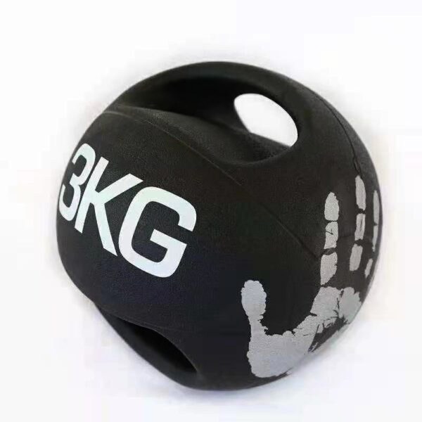 Dual-handle medicine ball