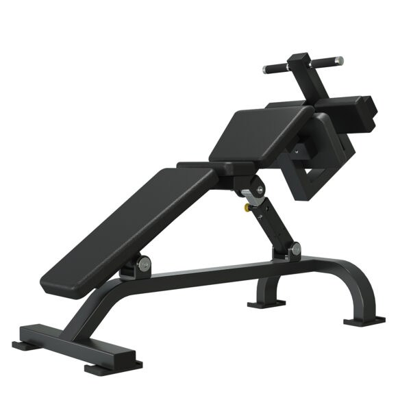 Decline abdominal bench with leg holders, model ALA-1648