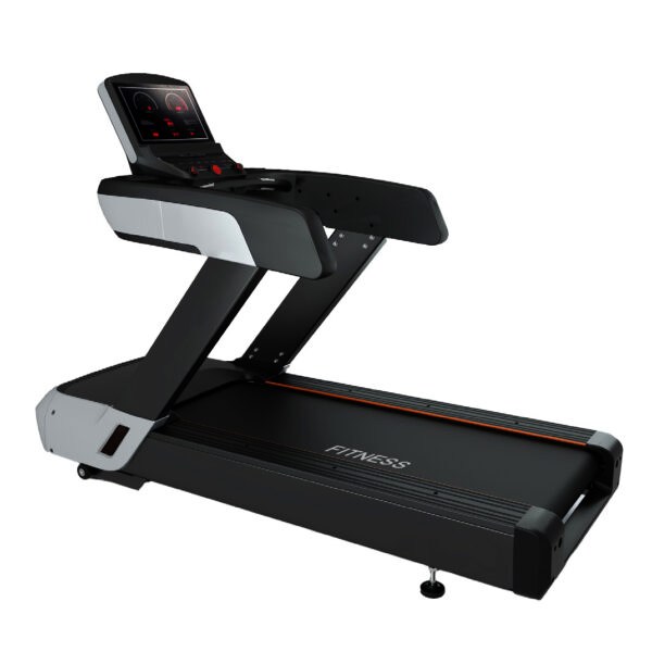 Commercial treadmill with Z-frame design and HD console, model ALST-T6