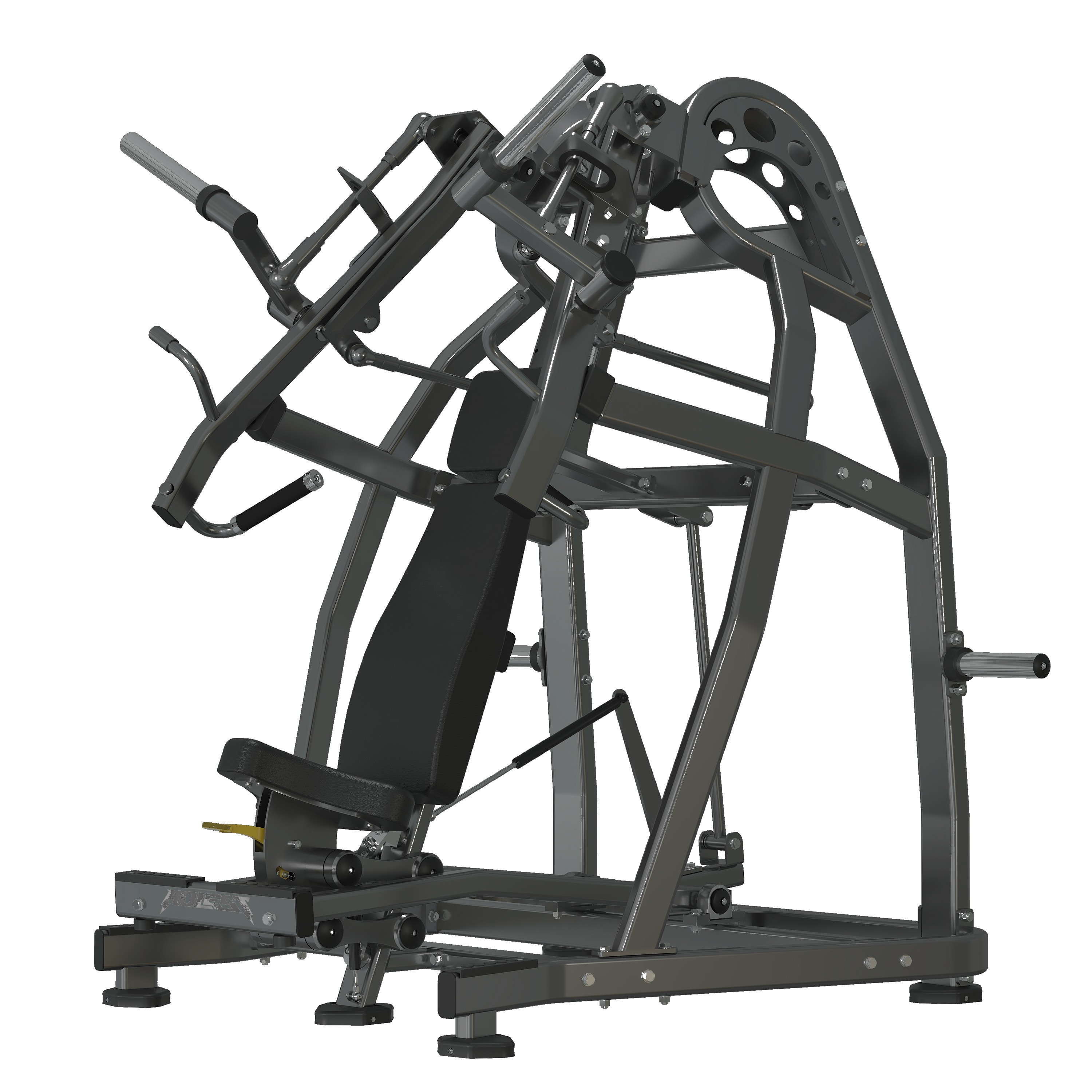 Arched Incline Press, commercial strength machine