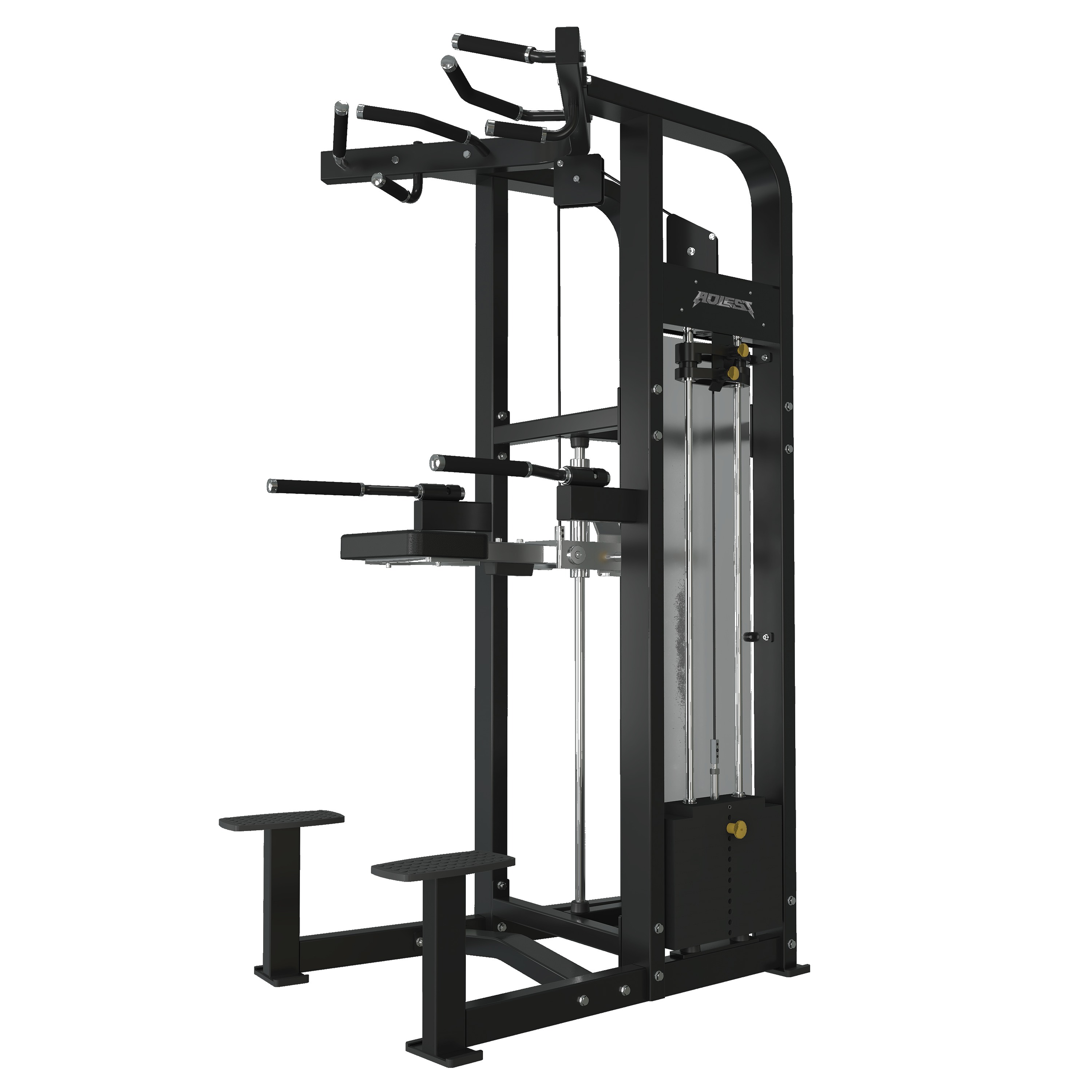 Assisted Dip & Chin-Up, commercial strength machine