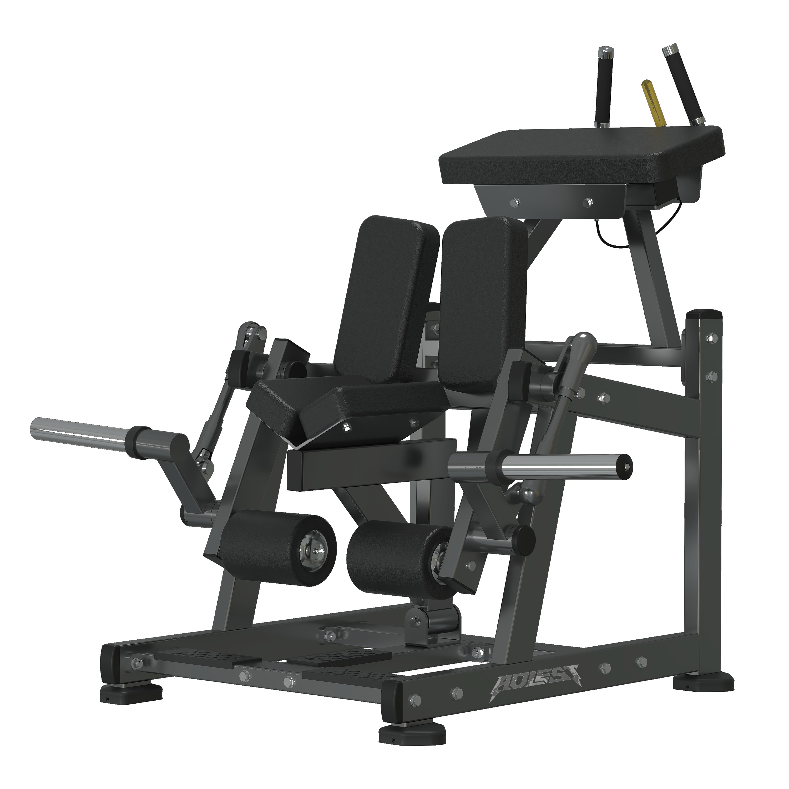 Compact Leg Extension / Curl, commercial strength machine