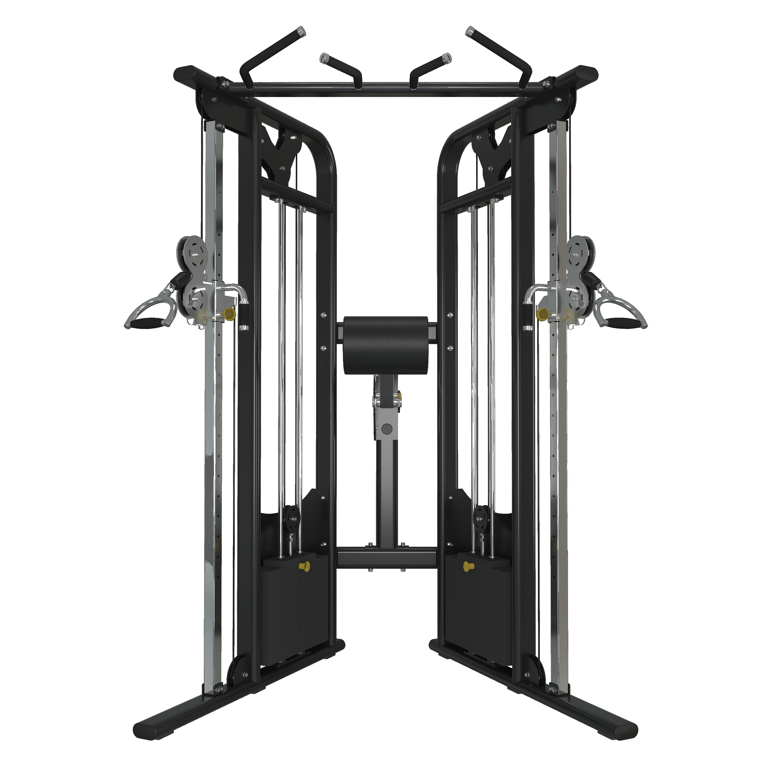 Dual Adjustable Pulley, commercial strength machine