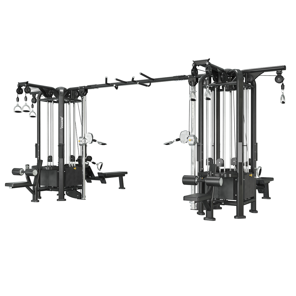 Eight-Station Cable Tower, commercial strength machine