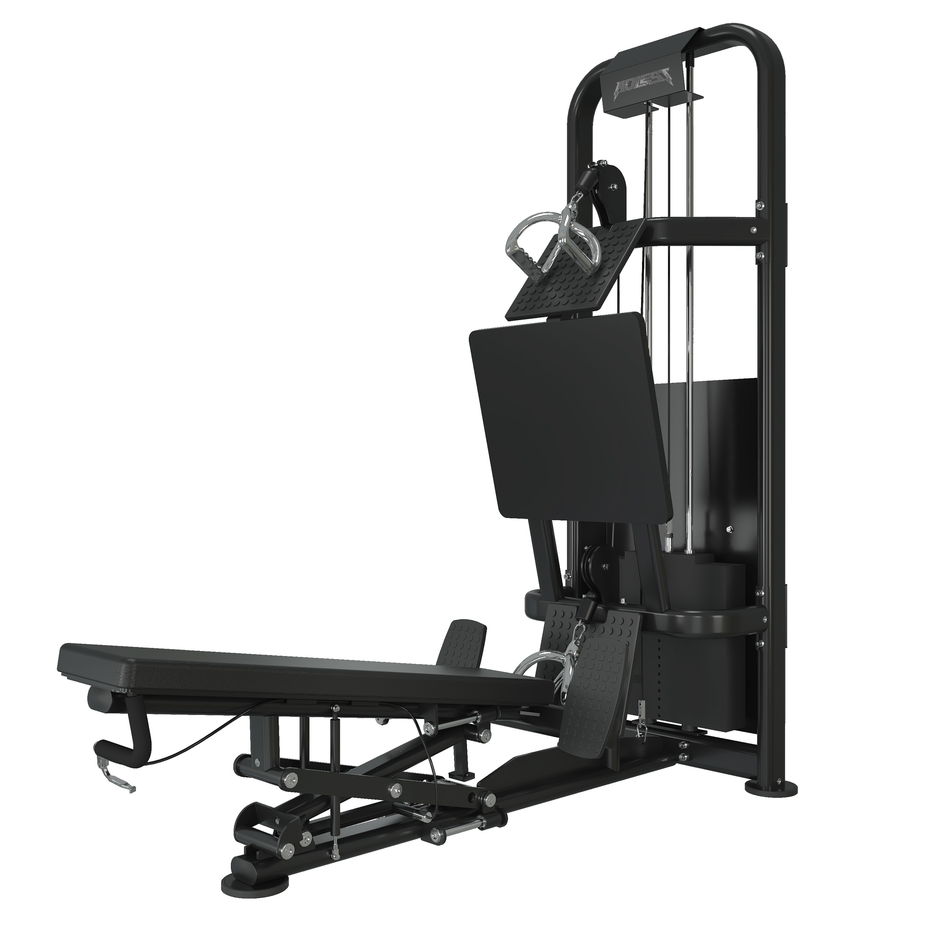 High / Low Pulley, commercial strength machine