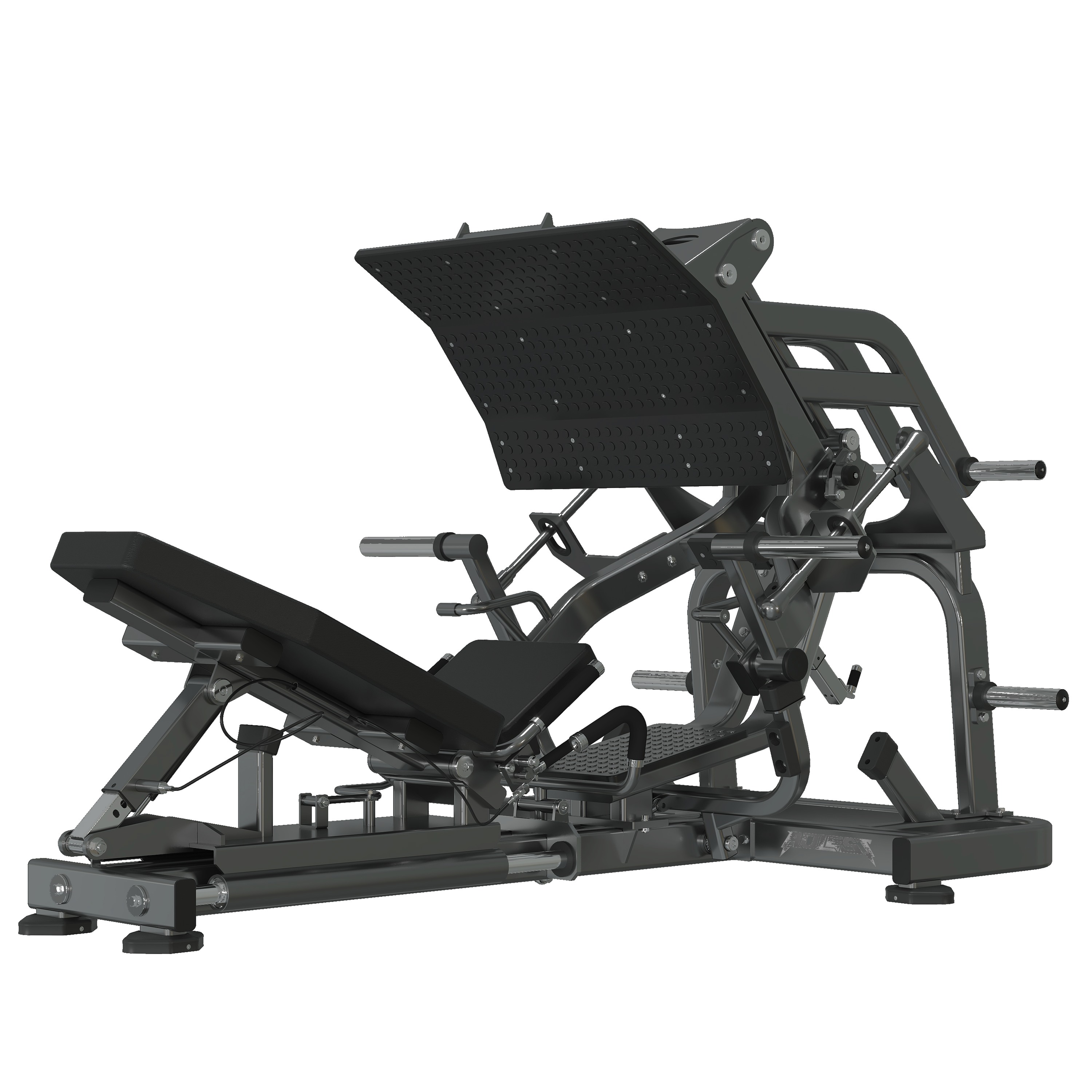 Horizontal Leg Press, commercial strength machine