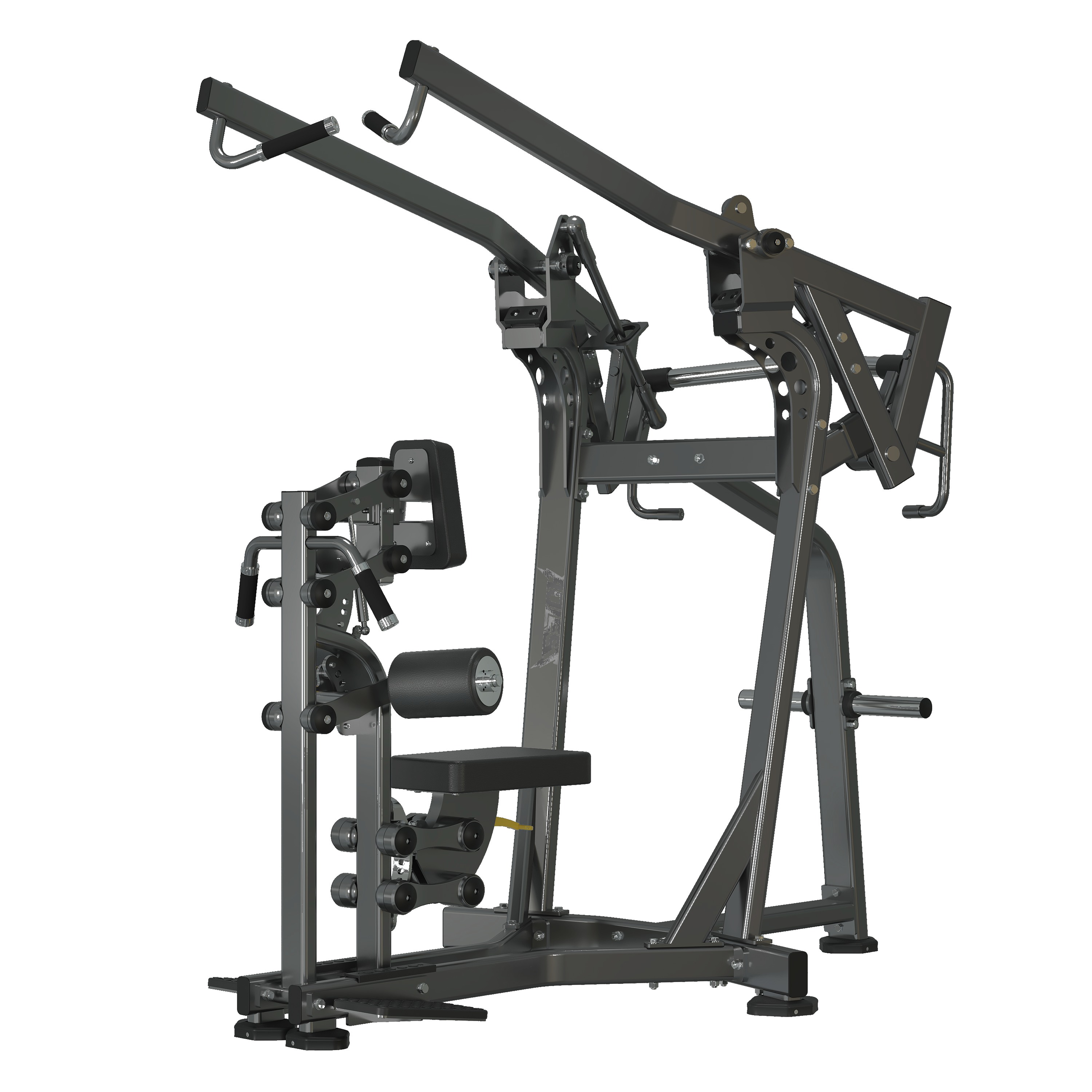 Iso-Lateral High Pull, commercial strength machine