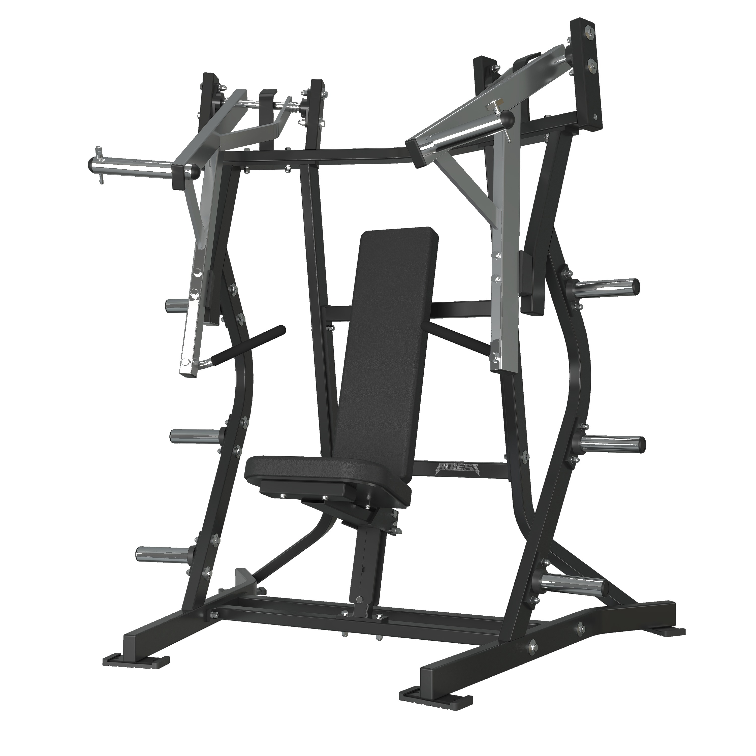 Iso-Lateral Incline Chest Press, commercial strength machine