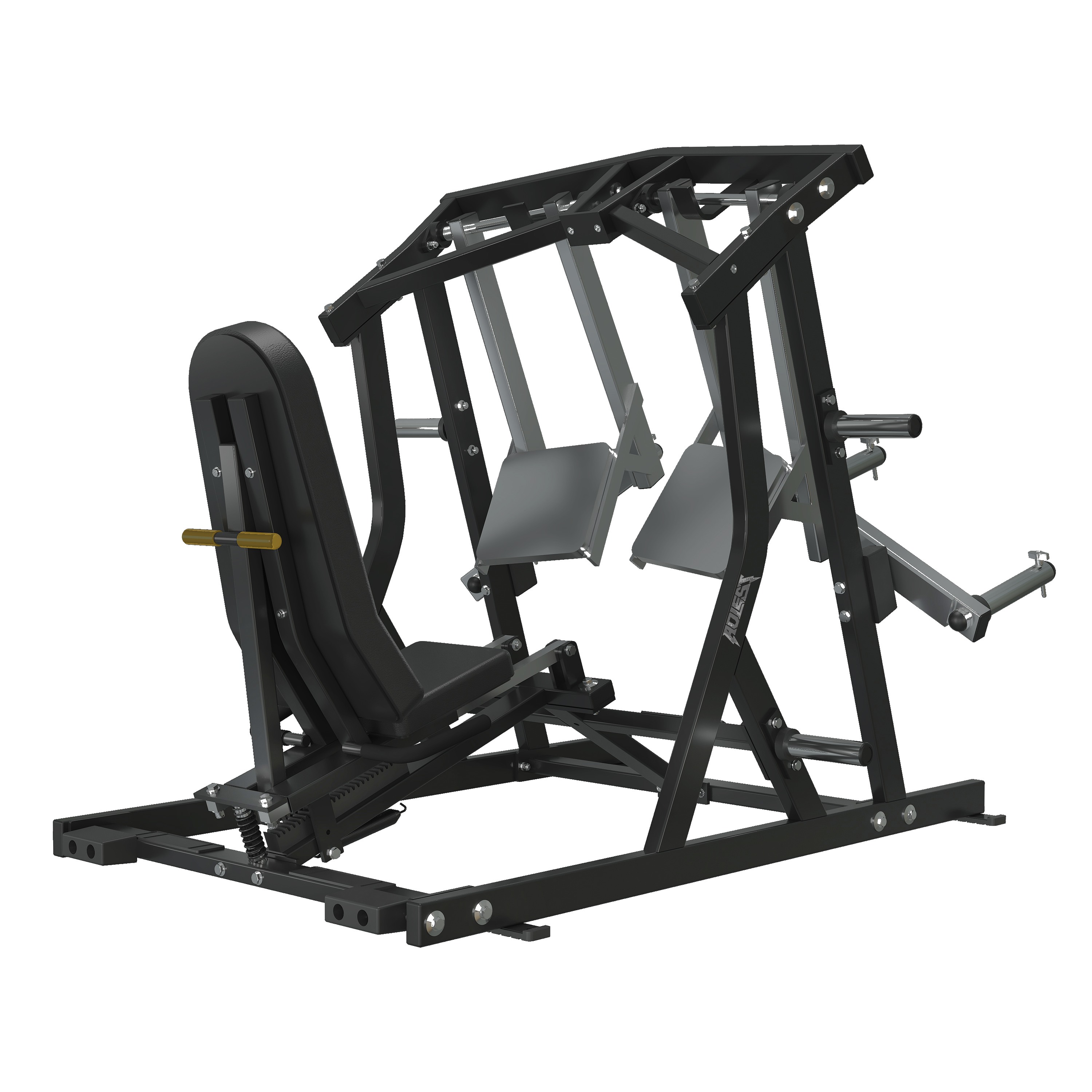 Iso-Lateral Leg Press, commercial strength machine