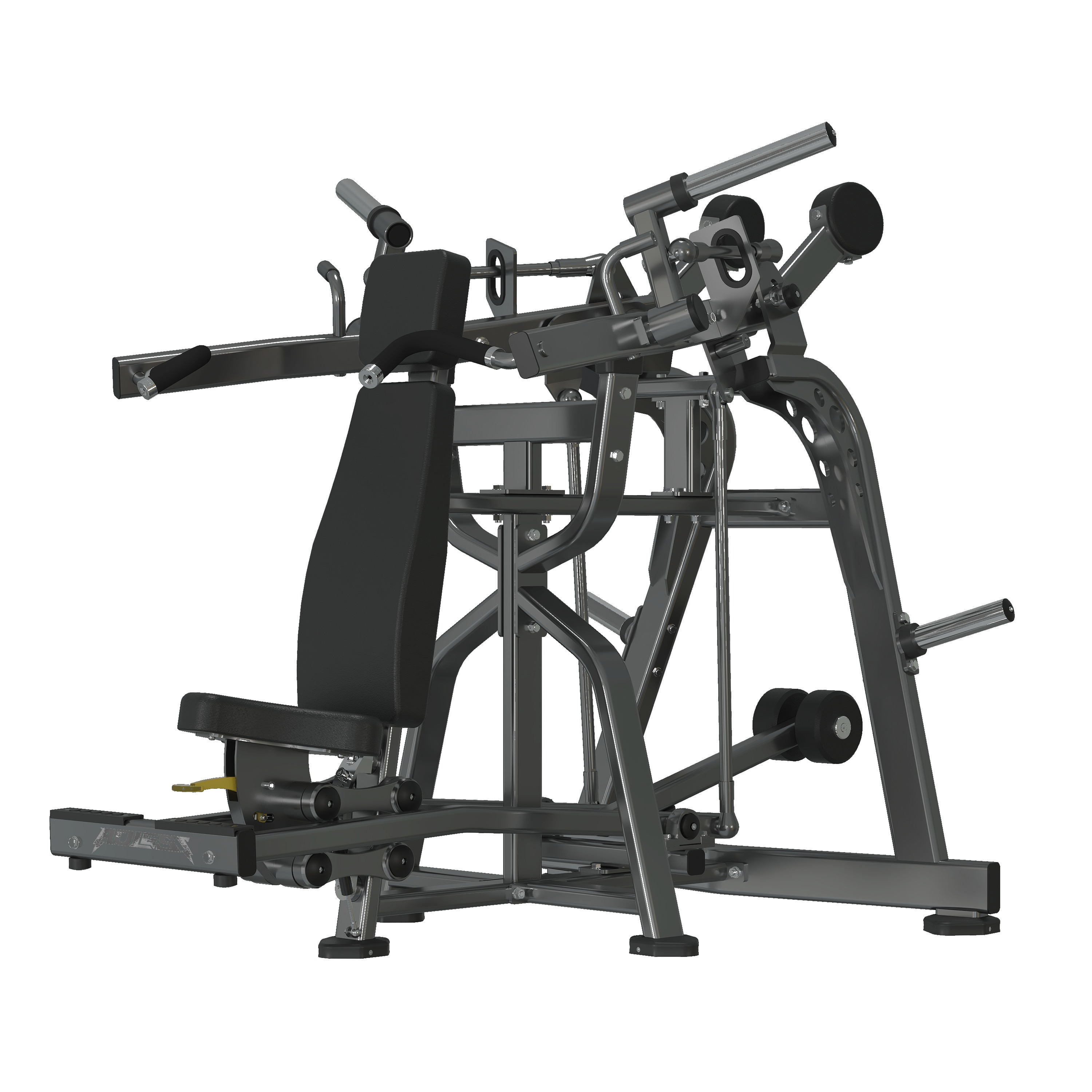 Iso-Lateral Shoulder Press, commercial strength machine