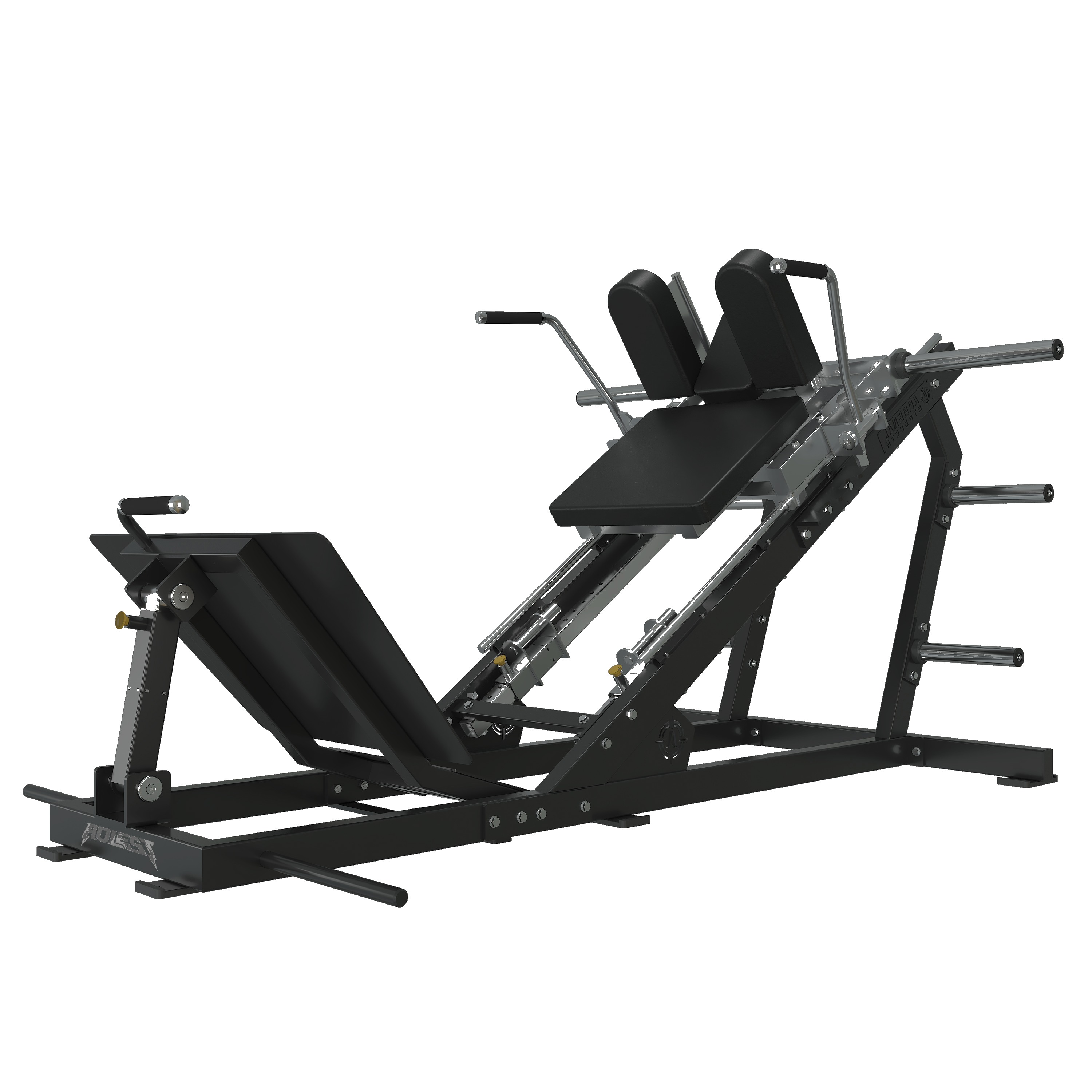 Linear Hack Squat, commercial strength machine