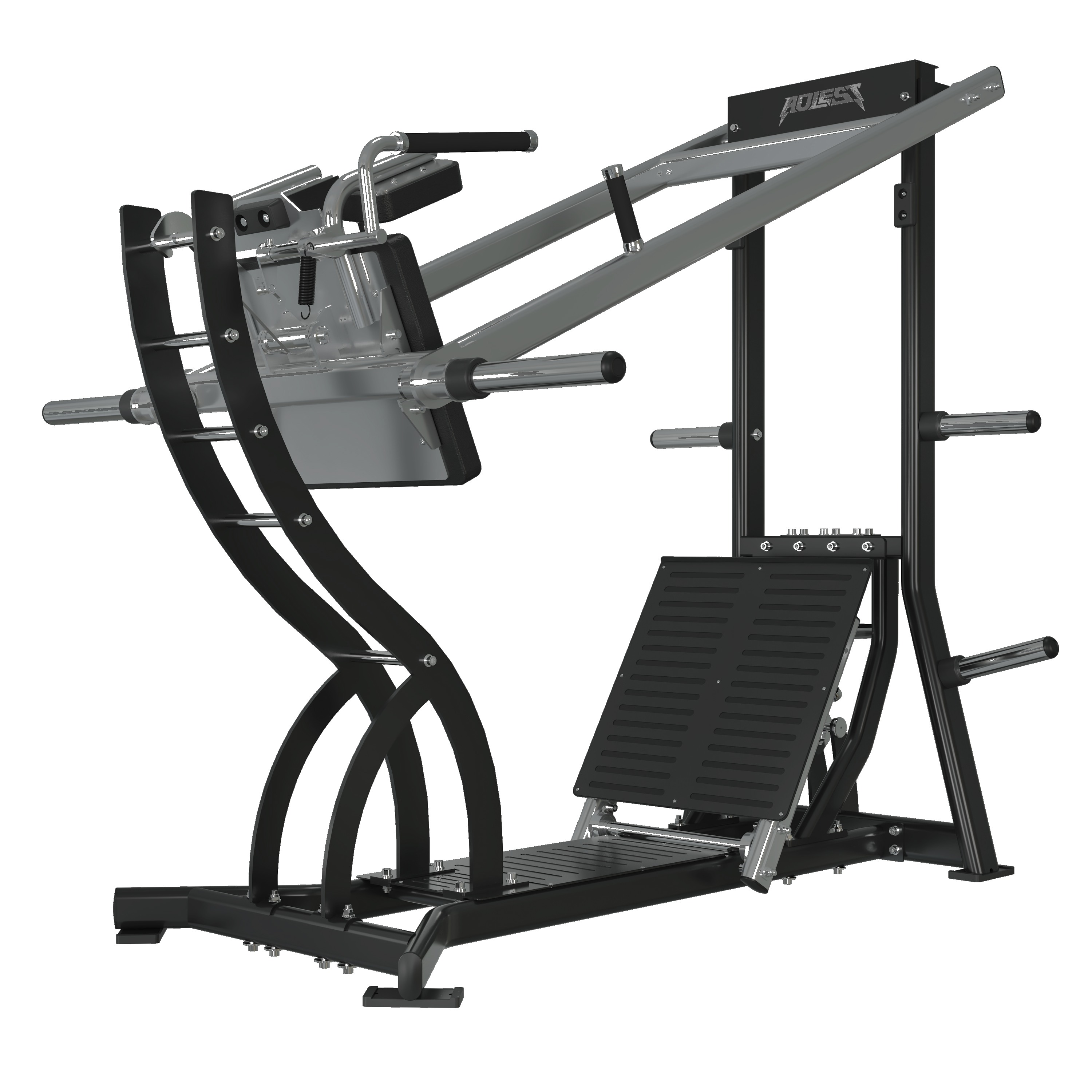 Pendulum Squat, commercial strength machine