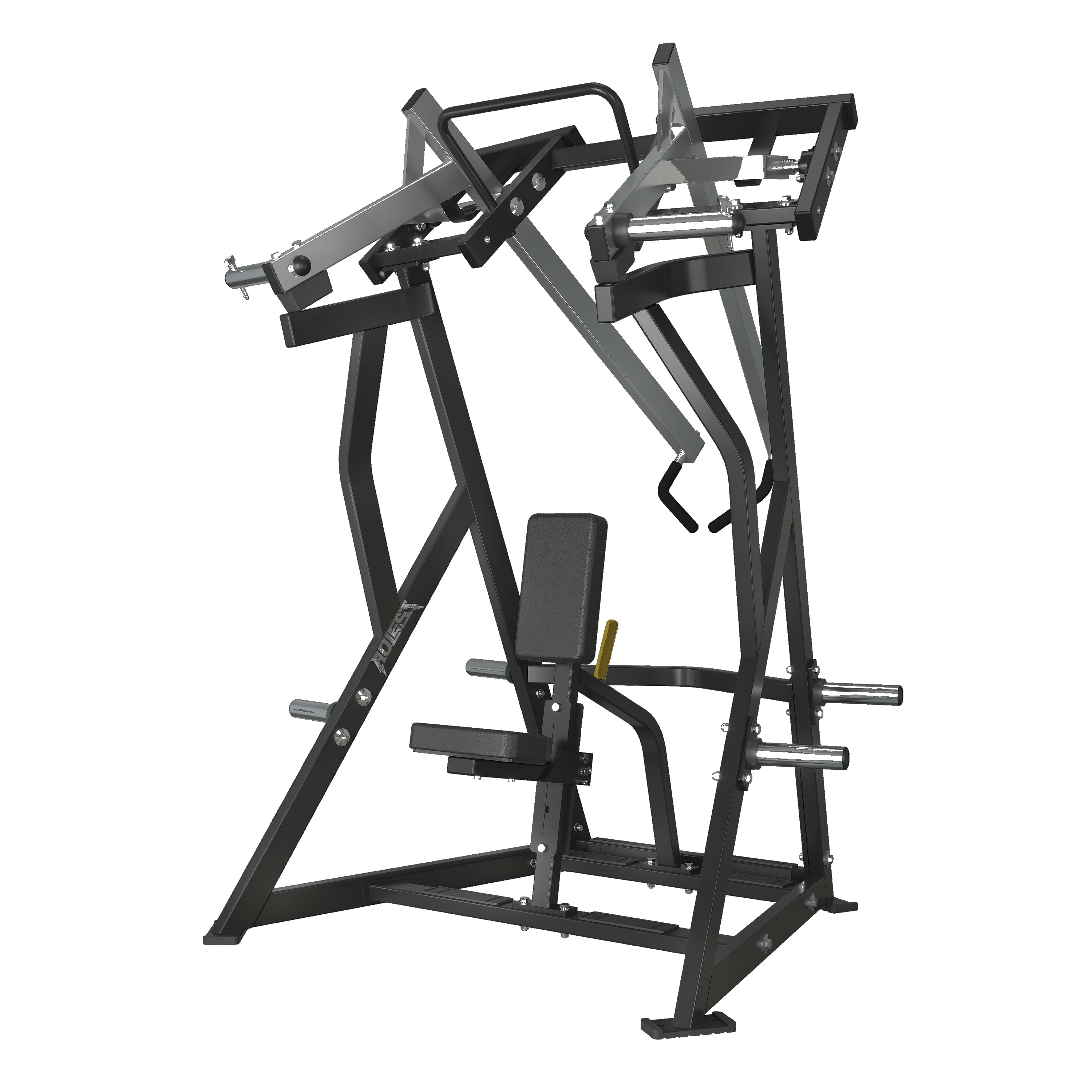 Plate-Loaded Dynamic Row, commercial strength machine