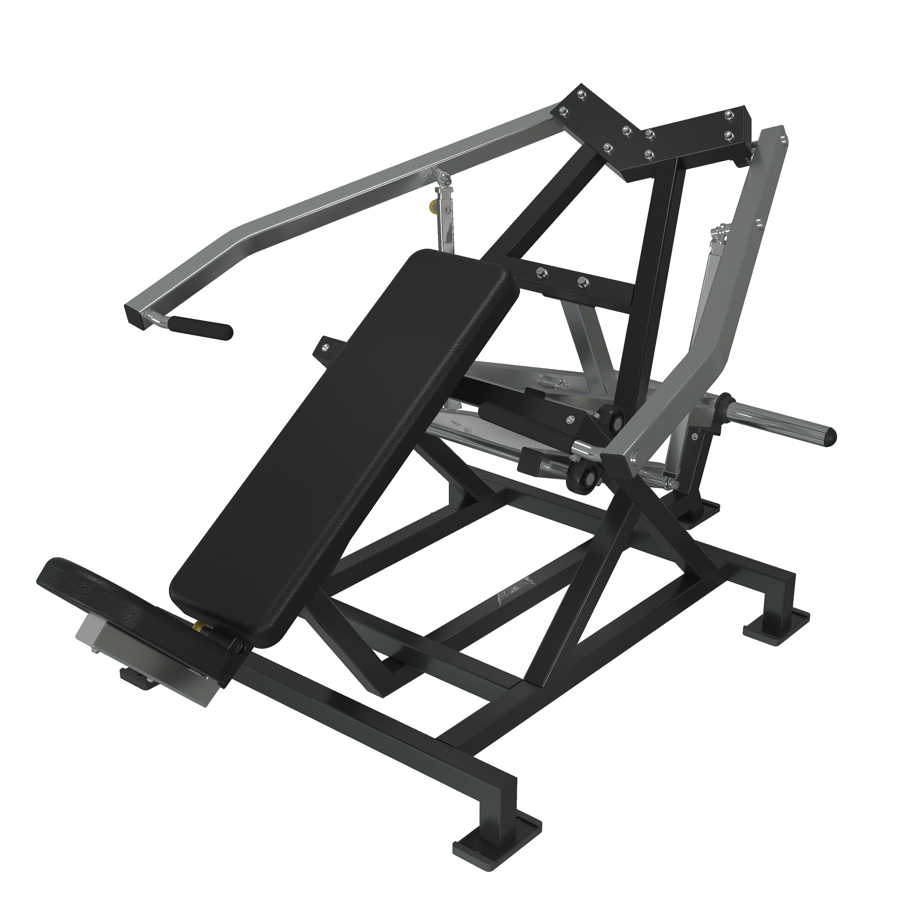 Plate-Loaded Incline Chest, commercial strength machine
