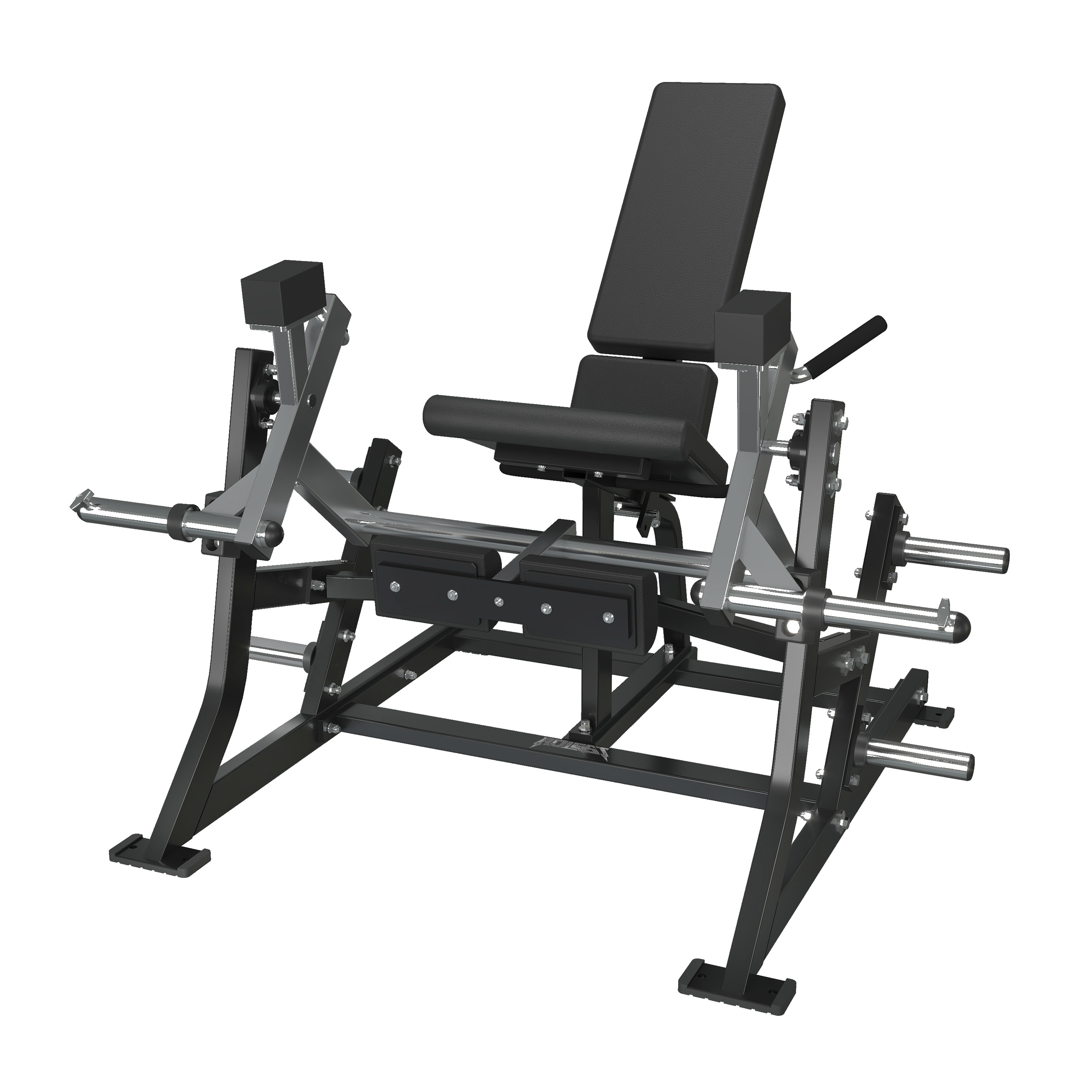 Plate-Loaded Leg Extension, commercial strength machine
