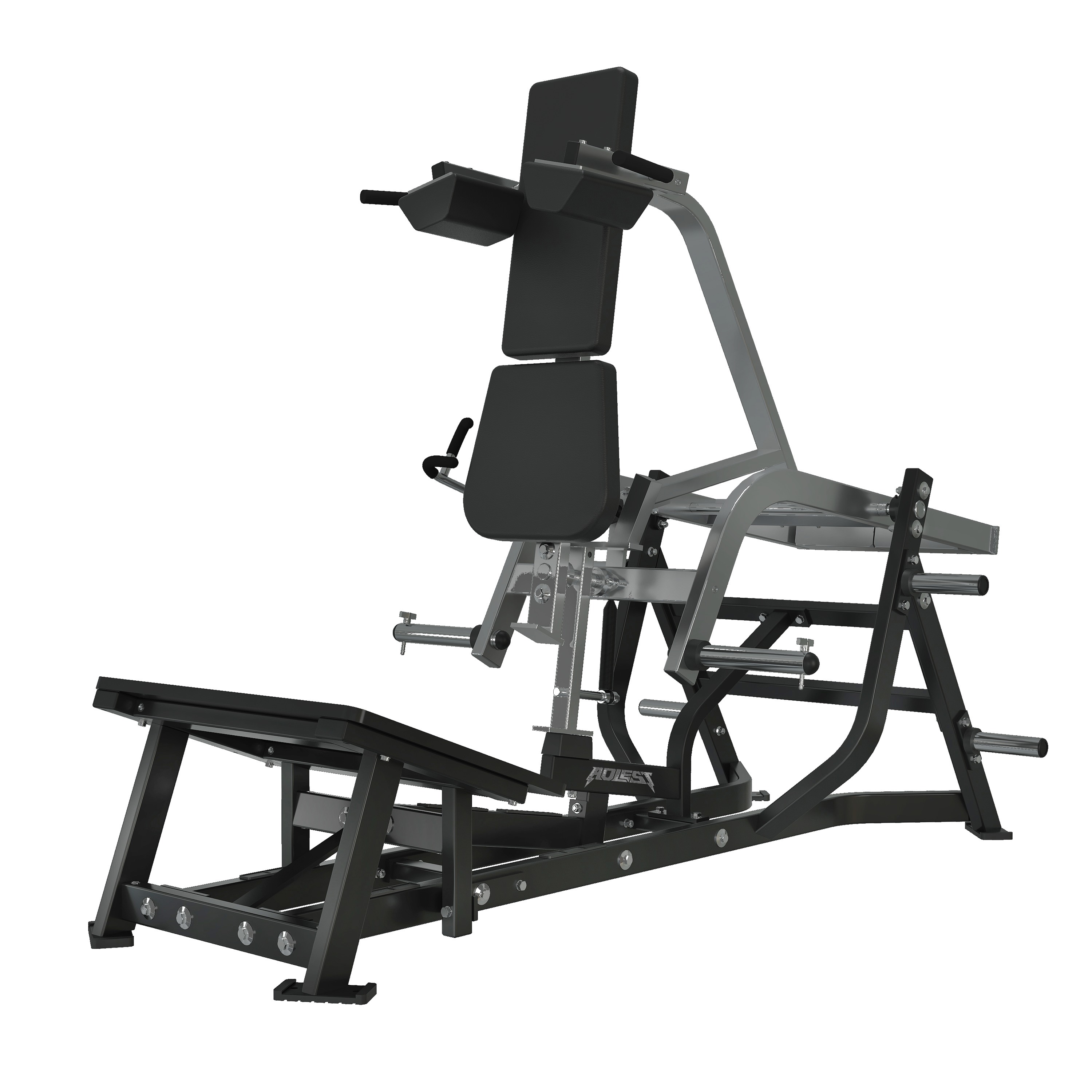 Plate-Loaded V-Squat, commercial strength machine