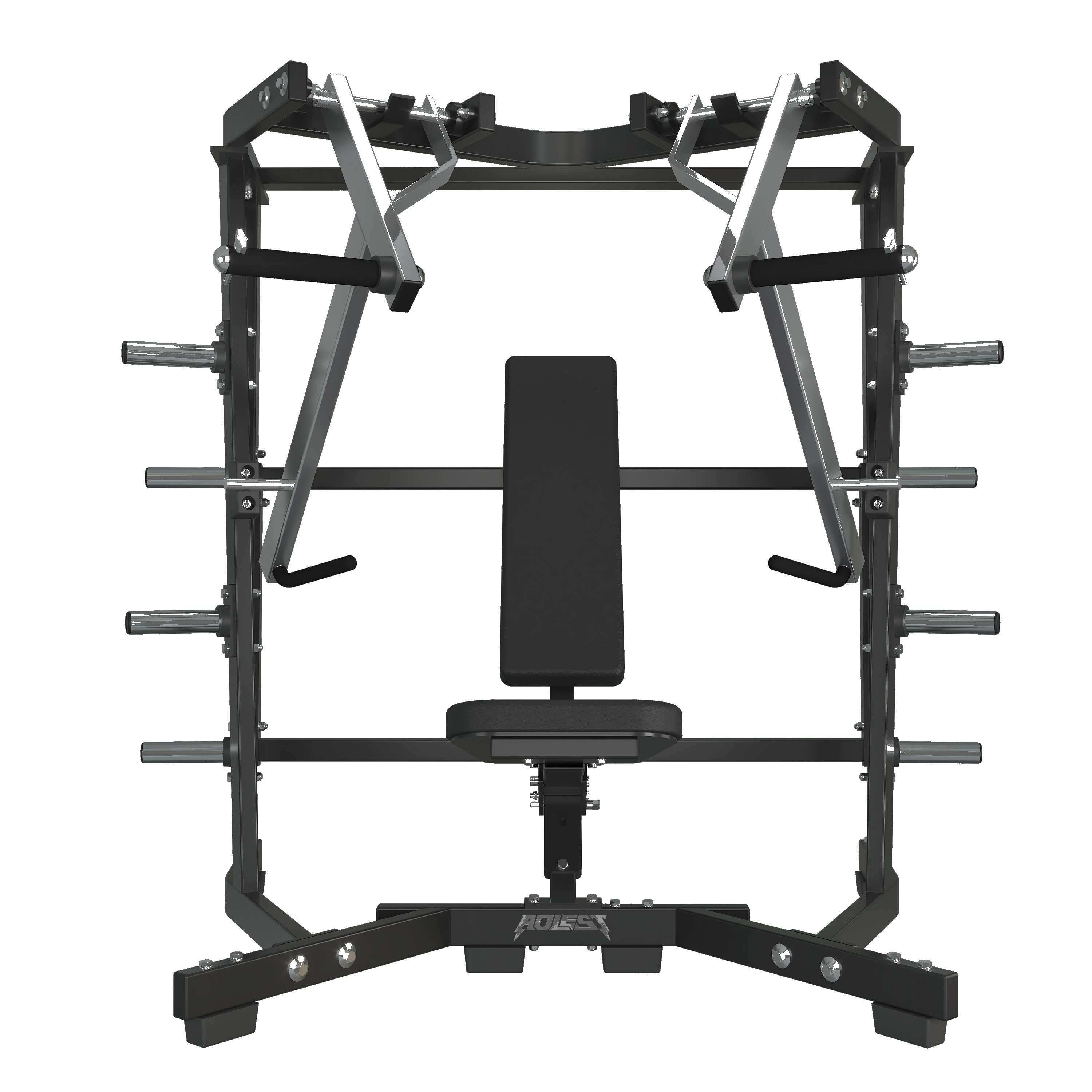 Plate-Loaded Wide Chest Press, commercial strength machine