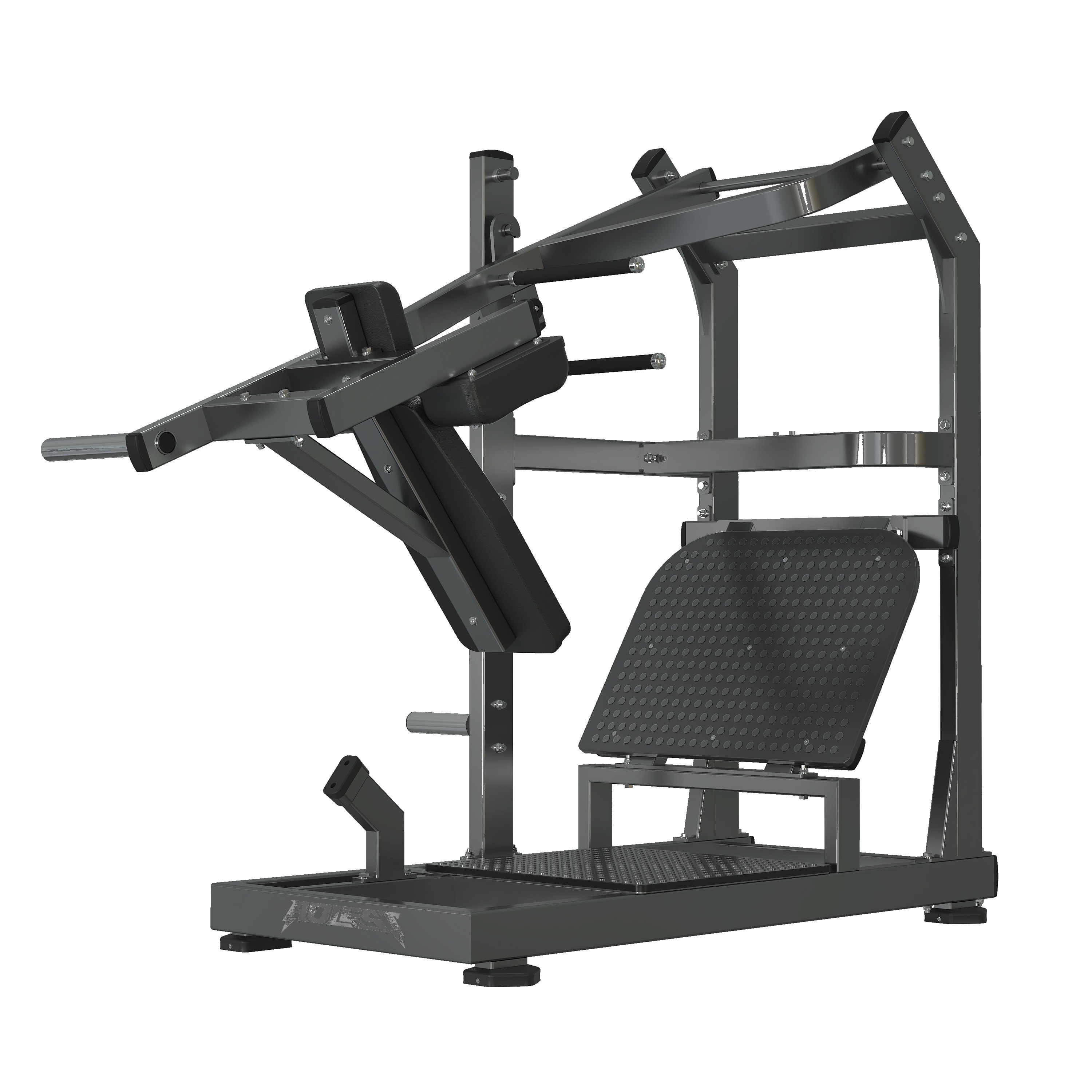Reverse Hack Squat, commercial strength machine