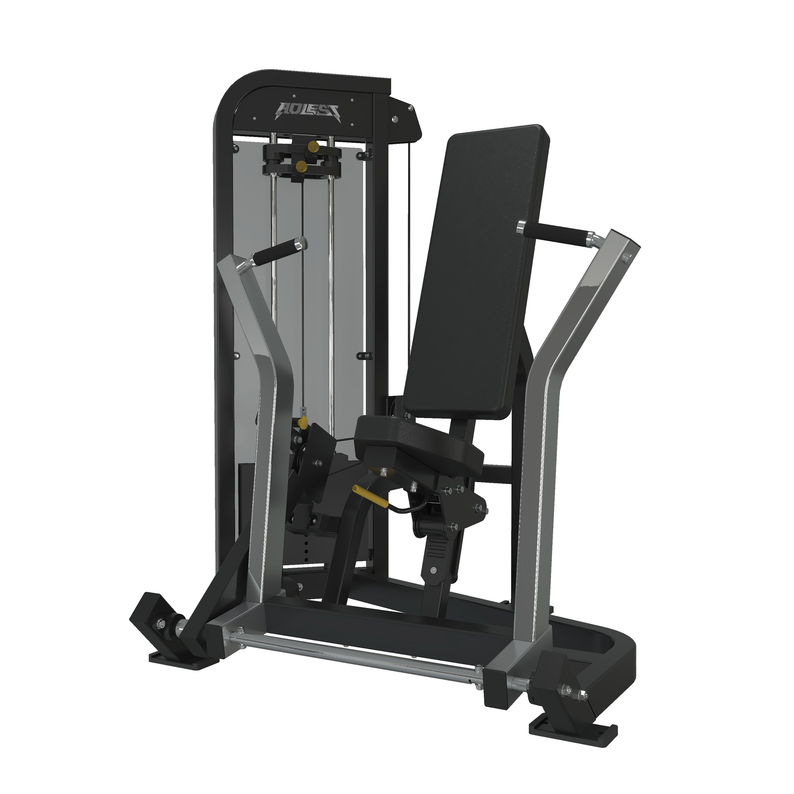 Selectorized Chest Press, commercial strength machine