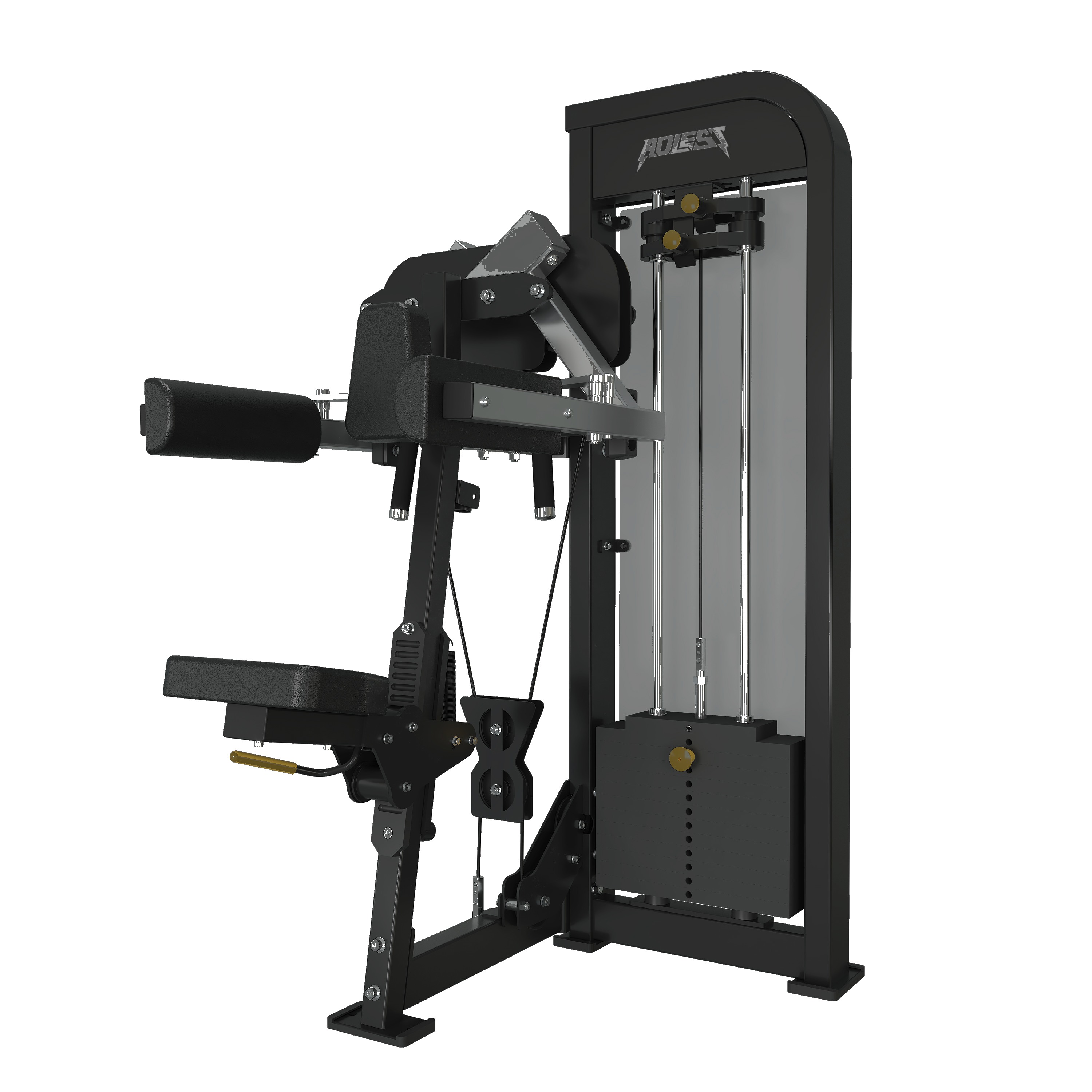 Selectorized Shoulder Press, commercial strength machine