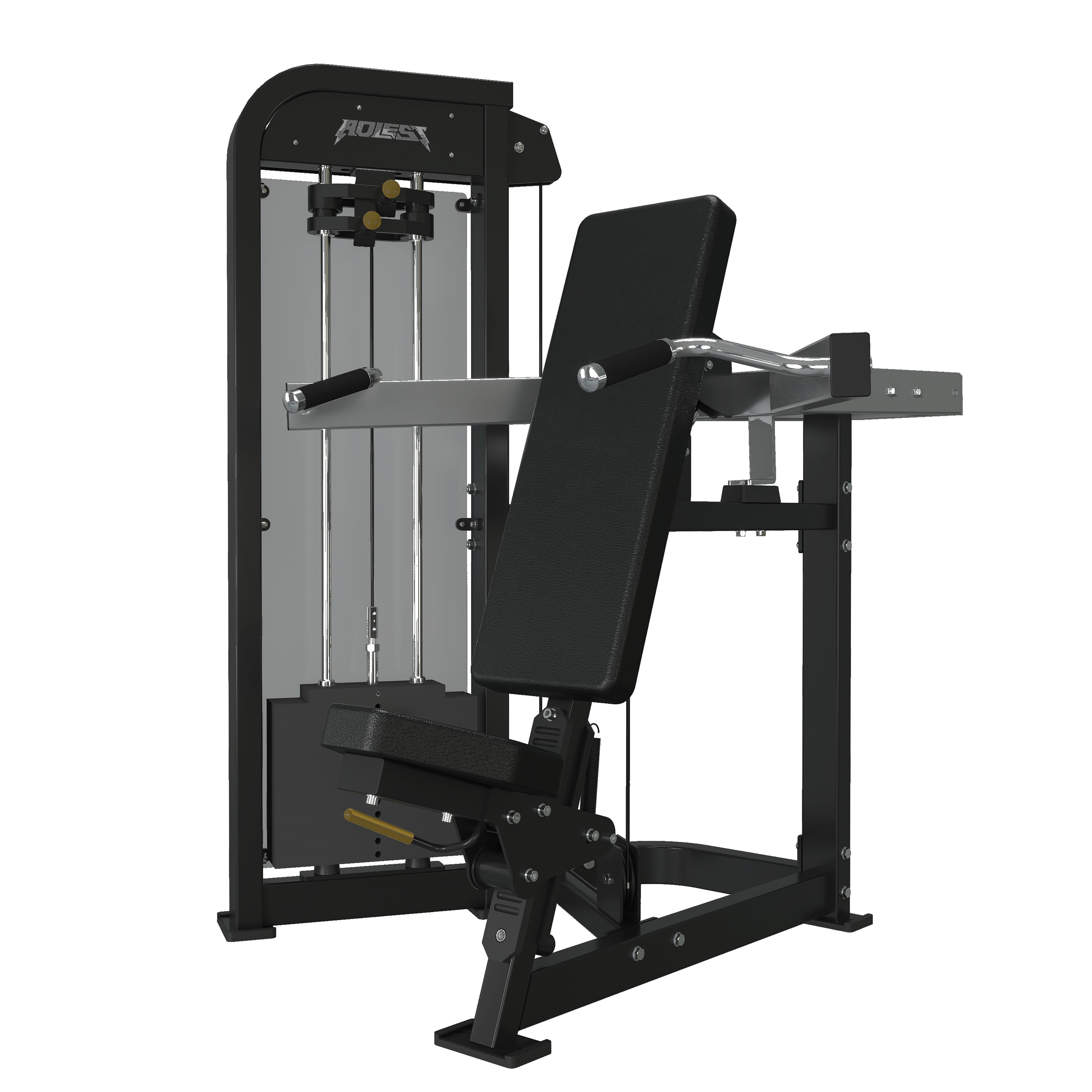 Selectorized Shoulder Raise, commercial strength machine