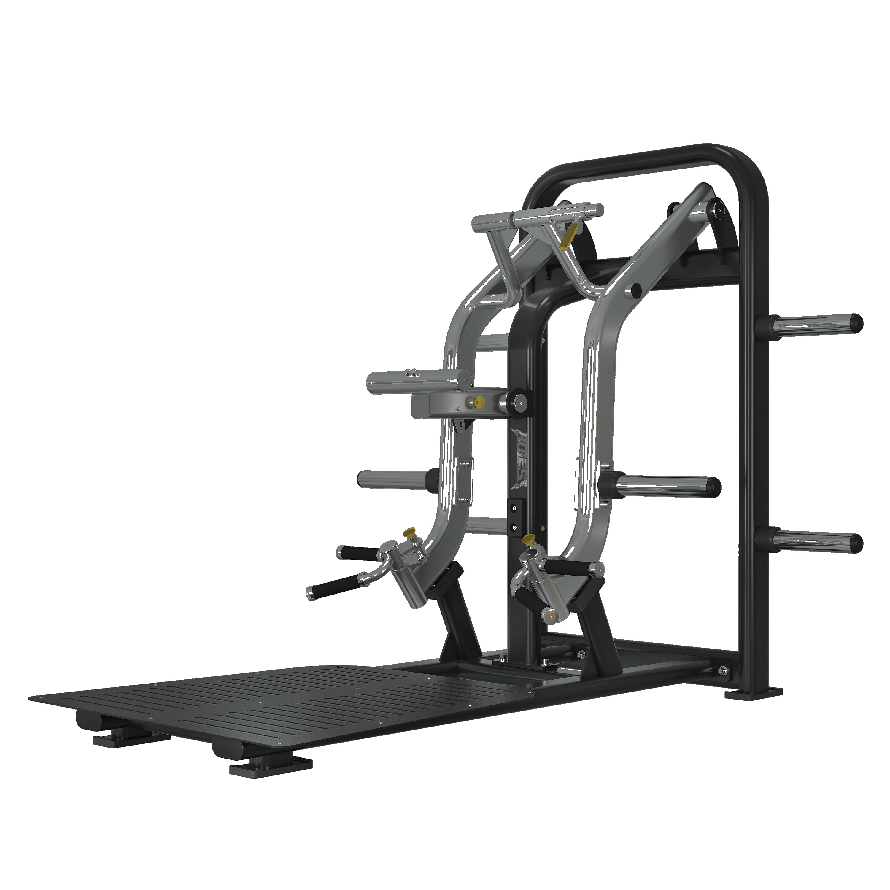 Standing Iso-Lateral Row, commercial strength machine