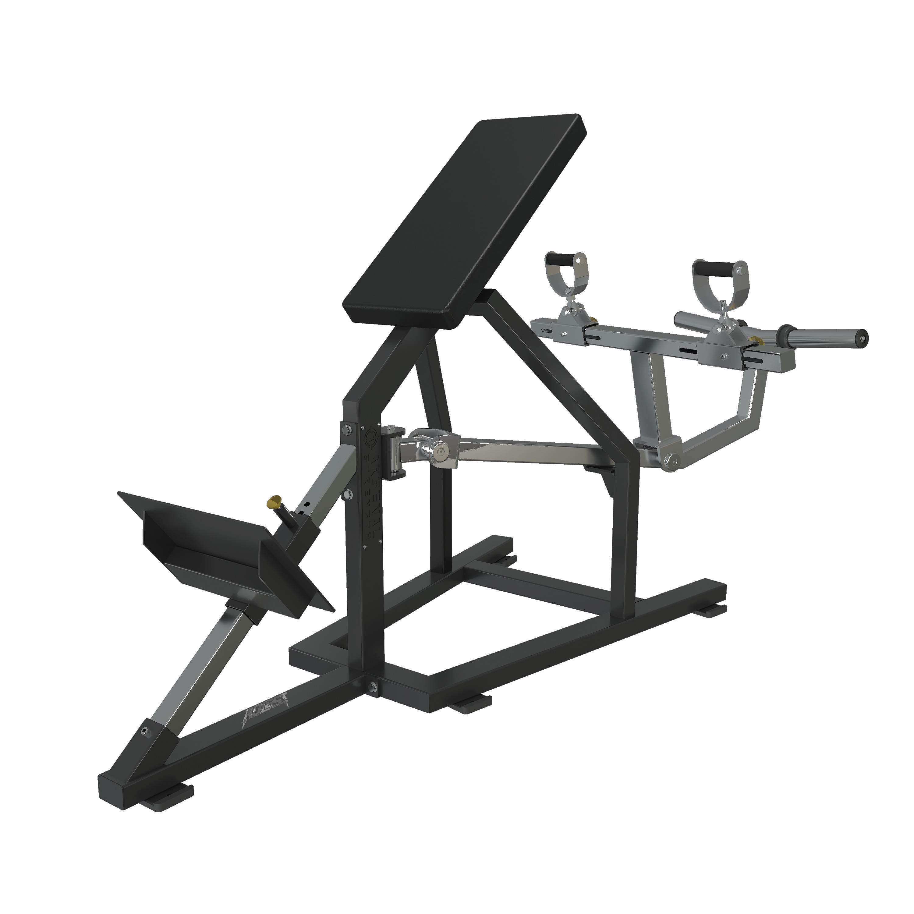 T-Bar Incline Row, commercial strength machine