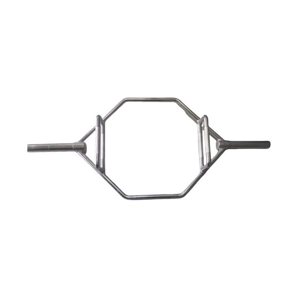 Hexagonal trap bar for deadlifts and shrugs