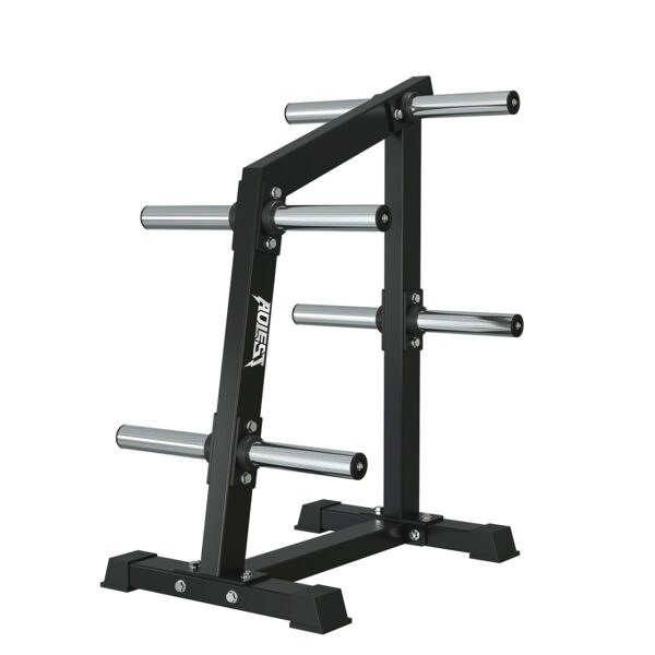 Vertical Olympic plate tree with chrome posts, model ALA-1652